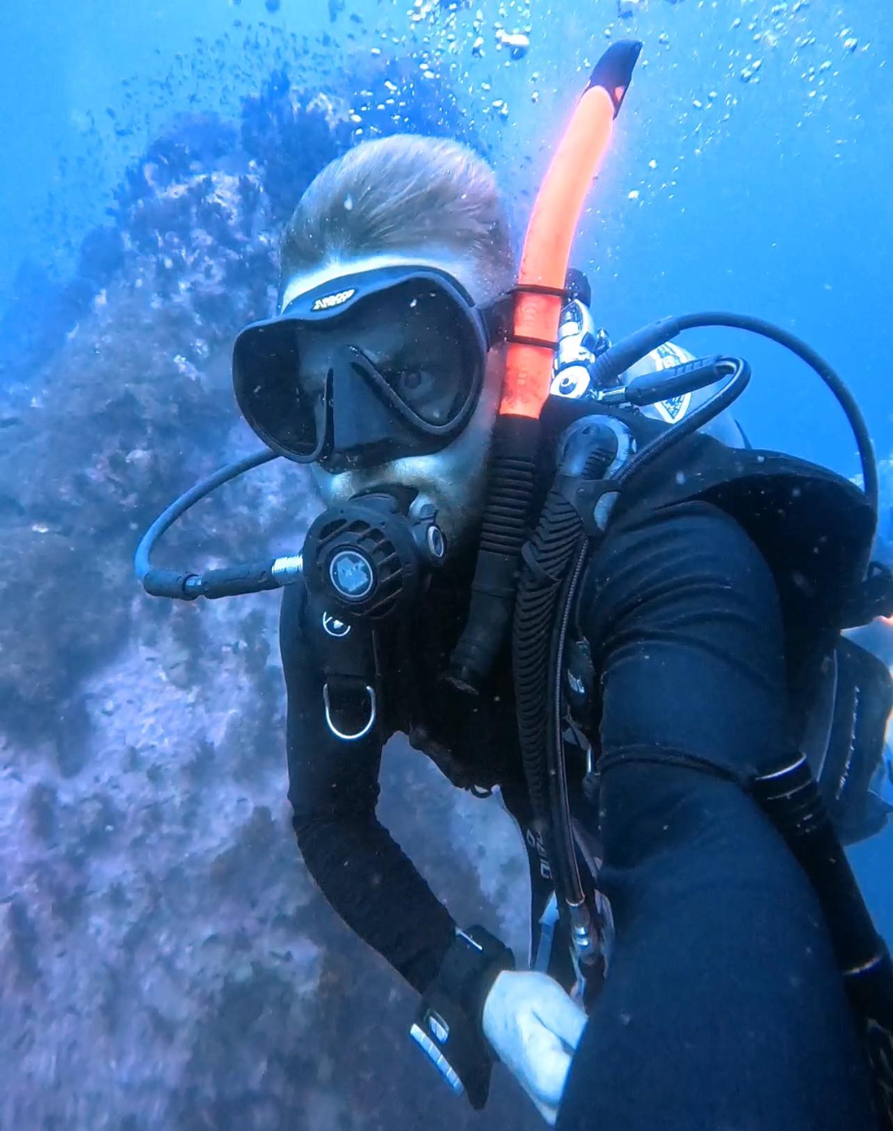 Scuba-instructor-selfie SCUBA Instructor Self Reliant Dive