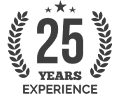 25+ Years Experience
