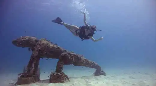 kohtaodiving.org-chronicles-advanced-open-water-buoyancy-specialty-koh-tao-thailand Peak Performance Buoyancy Specialty happy diver underwater