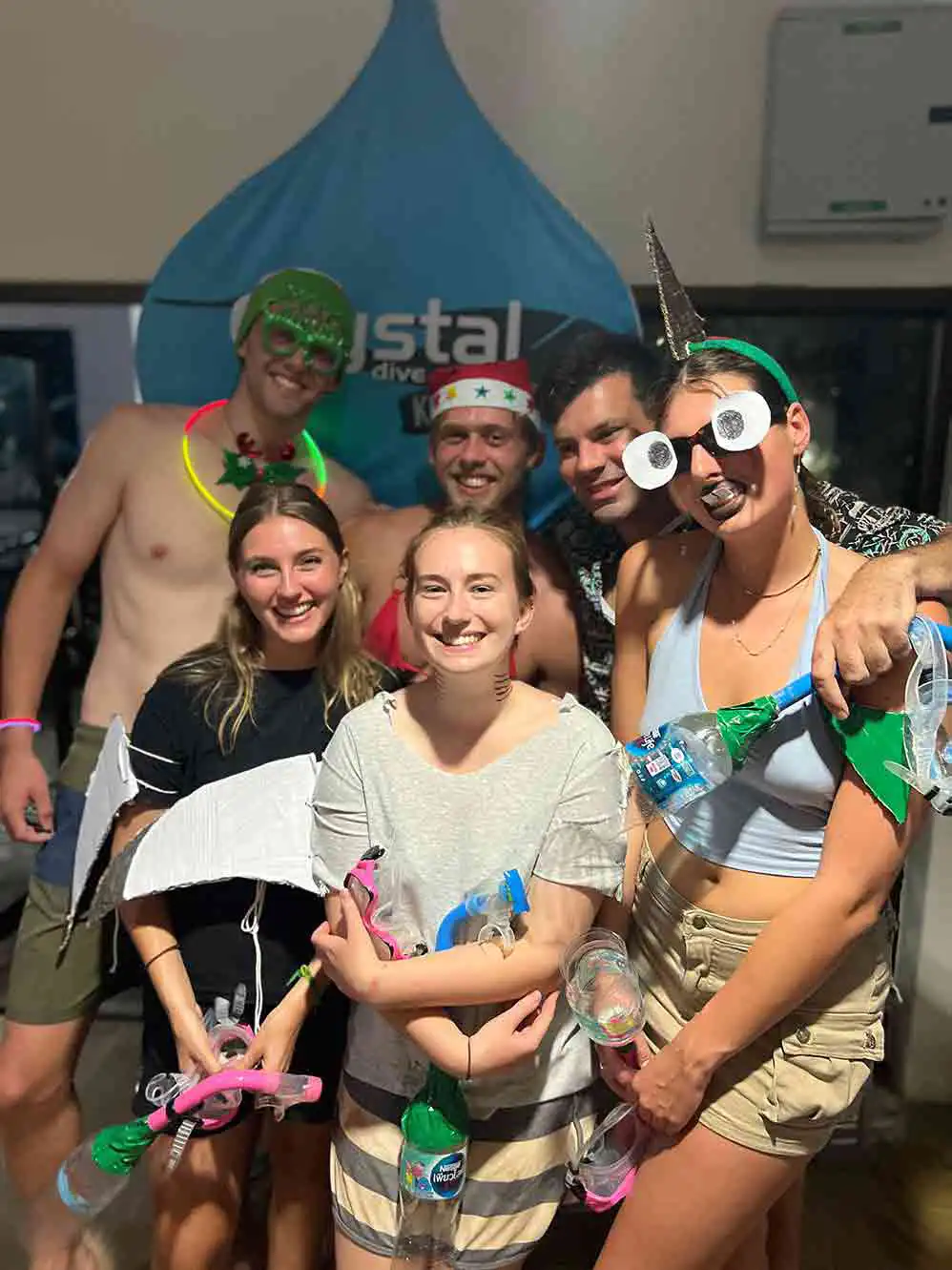 Divemaster candidates celebrate certification