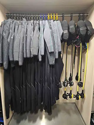 Dive-equipment-on-superyacht Dive equipment on superyacht