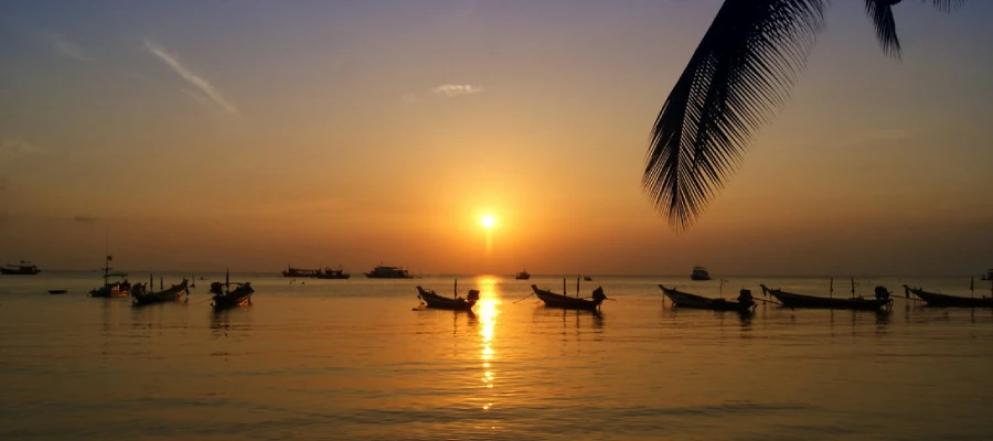 Koh Tao Sunset At Restaurants In Koh Tao Thailand