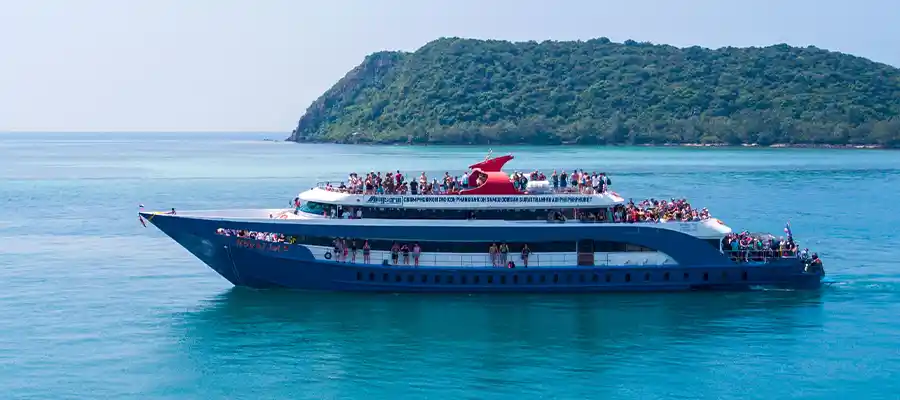 Songserm ferry to Koh Tao