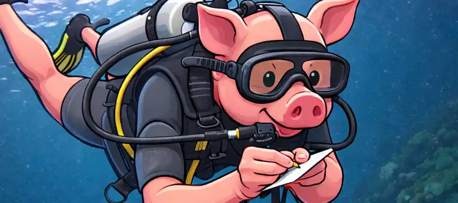 Scuba Diving Air Pig