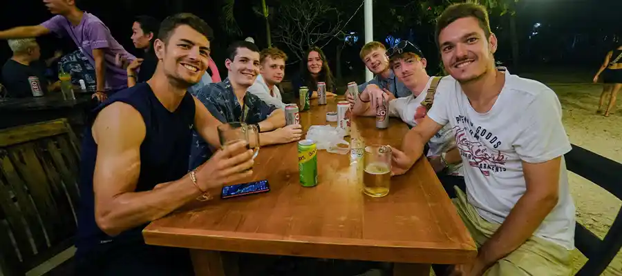 Celebration completed dive course at Crystal Dive Koh Tao